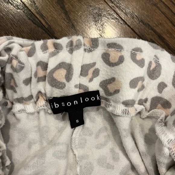 Gibson leopard Lounge joggers - Picture 2 of 4